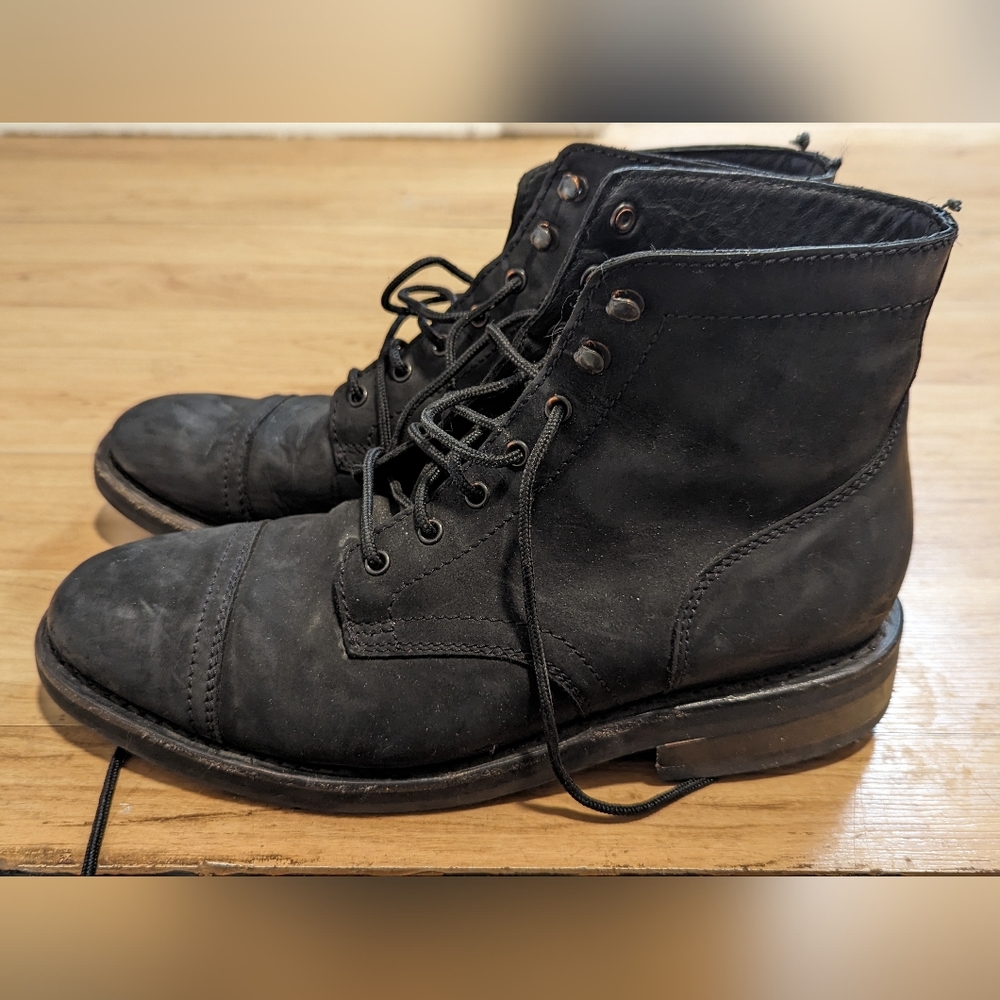 Thursday Captain Boots in Matte Black